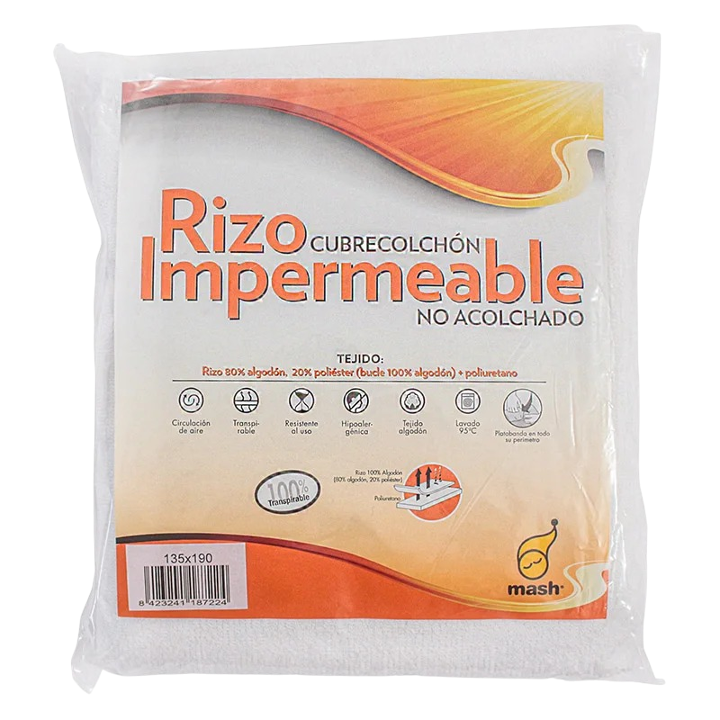 Rizo Cubrecolchón Impermeable