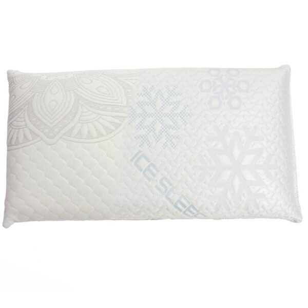Almohada Visco Tela Hilo Plata+Tela Fria