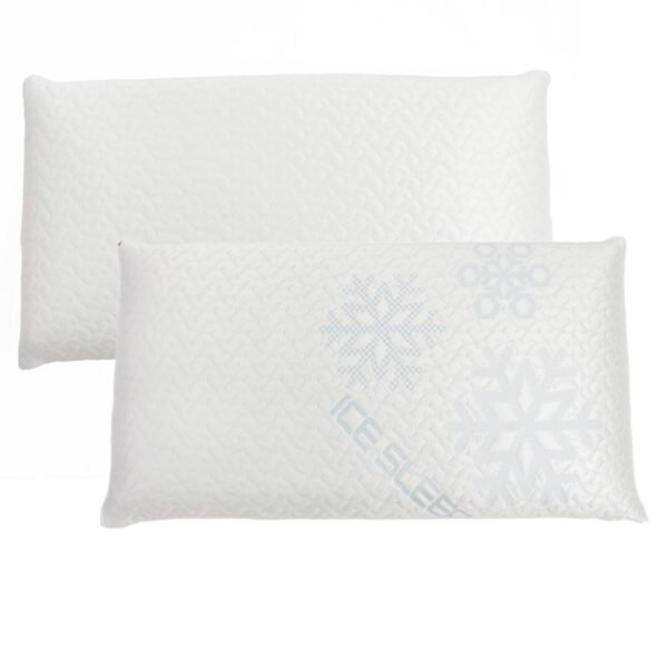 Pack Almohadas Visco Plata+Tela Fría